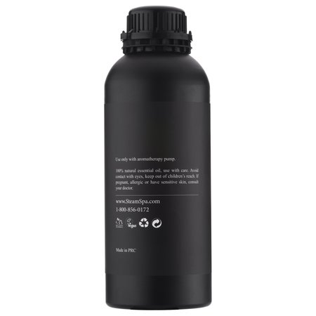 Steamspa 100% Natural Essence of Lemongrass 1000ml Aromatherapy Bottle G-OILLEM1K
